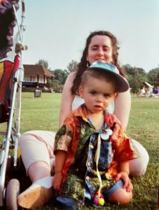 Photo of Michael and his mum